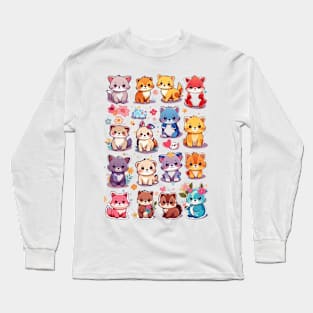 cute animals Long Sleeve T-Shirt